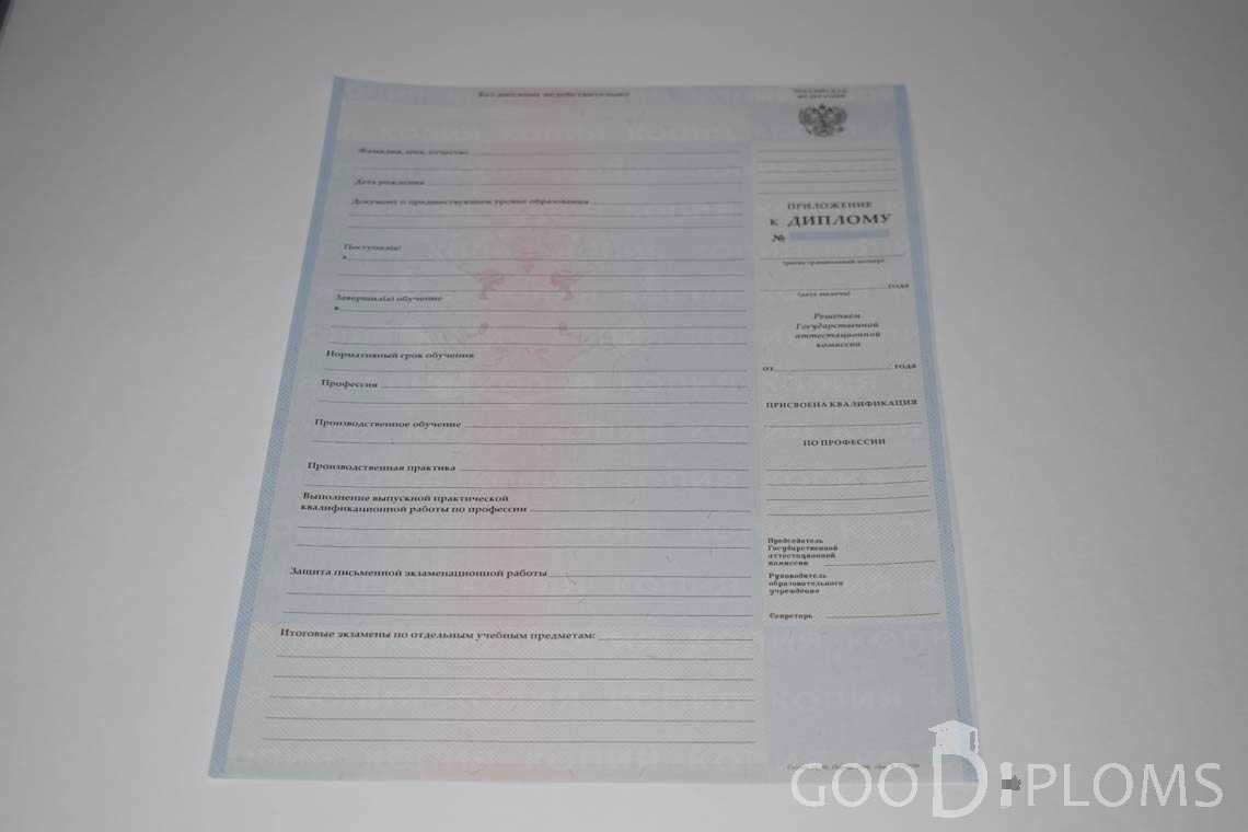 Приложение к Диплому Техникума с Отличием в период c 2008 по 2010 год - Алматы